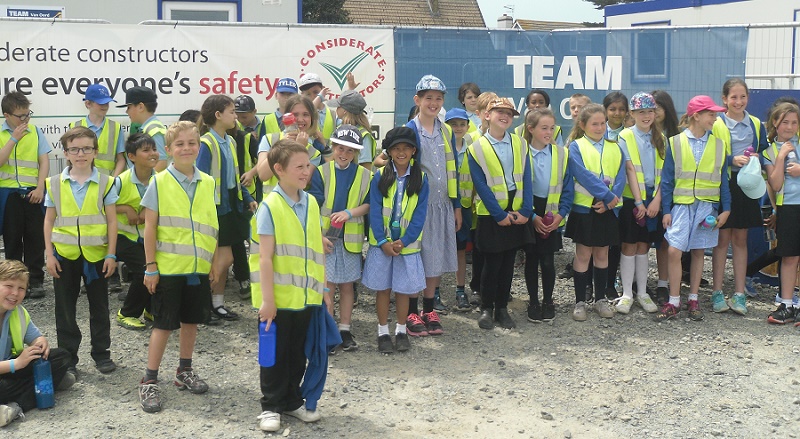 Mackley shoreham school visit2