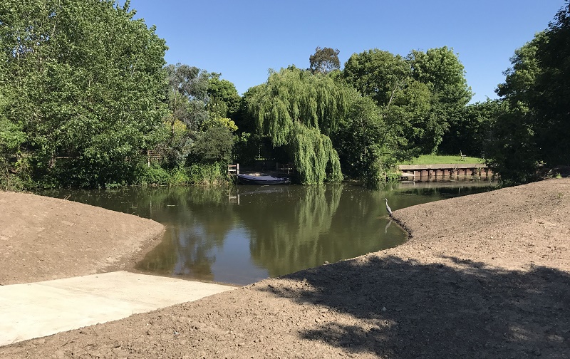 Mackley ramp river mole