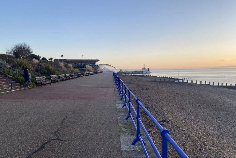 Eastbourne beach management works complete Mackley Engineering